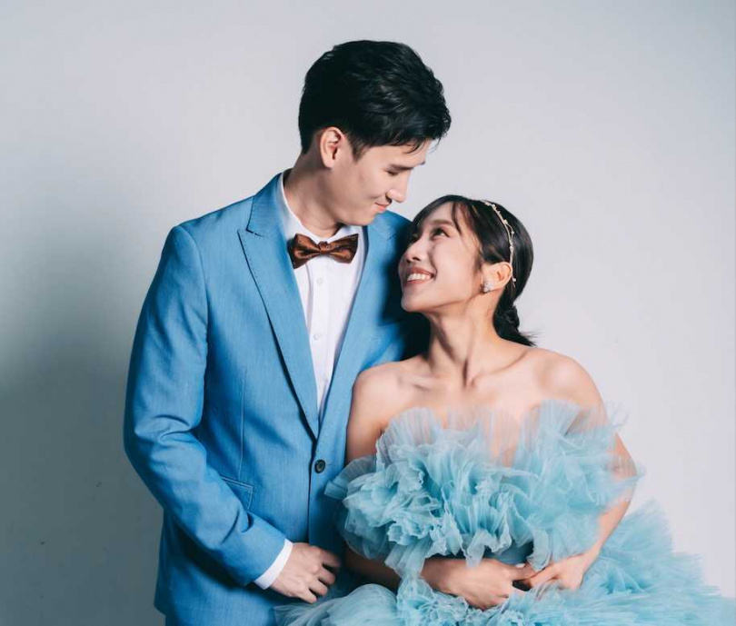 蔡佩軒分享與未婚夫的愛情故事。（圖／可瑞思國際娛樂提供）