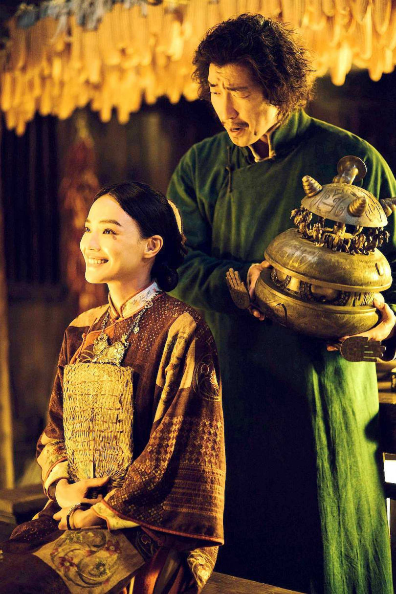 2025桃園電影節「焦點導演陳玉勳」選映《健忘村》，集合舒淇、張孝全、王千源等一票巨星，講述一段關於記憶與遺忘的黑色寓言。（圖／桃園電影節提供）