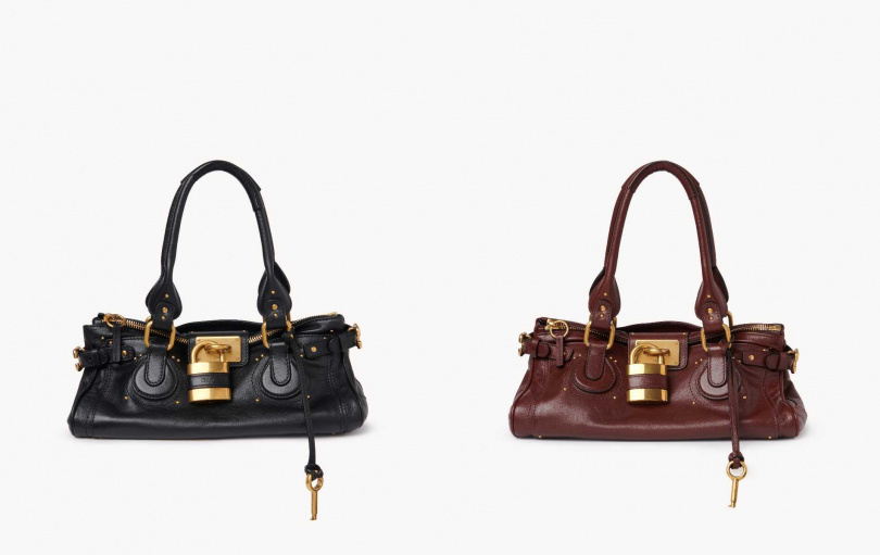 CHLOÉ PADDINGTON鎖頭包/89,900元(圖/品牌提供)