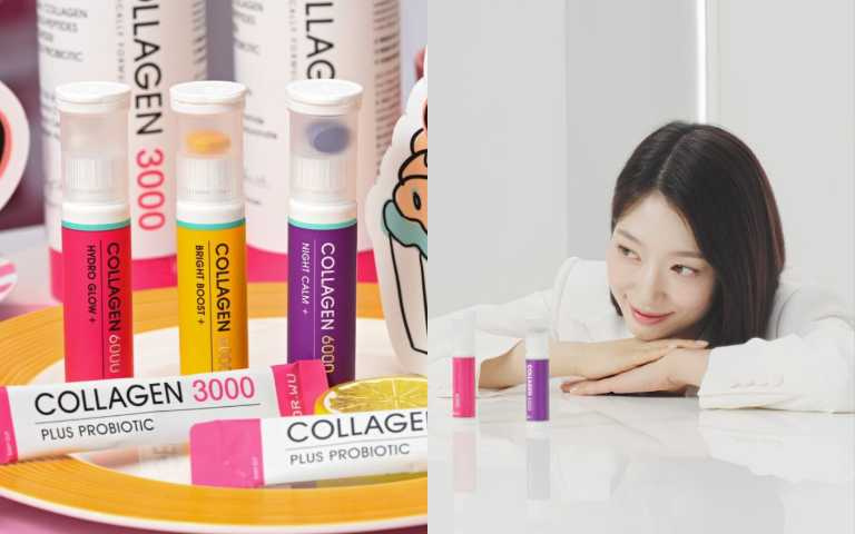 DR.WU 水光雙膠原胜肽Shot 7入／1,380元、亮妍雙膠原胜肽Shot 7入／1,380、晚安雙膠原胜肽Shot 7入／1,380元（圖／品牌提供、取自ssinz7 IG）