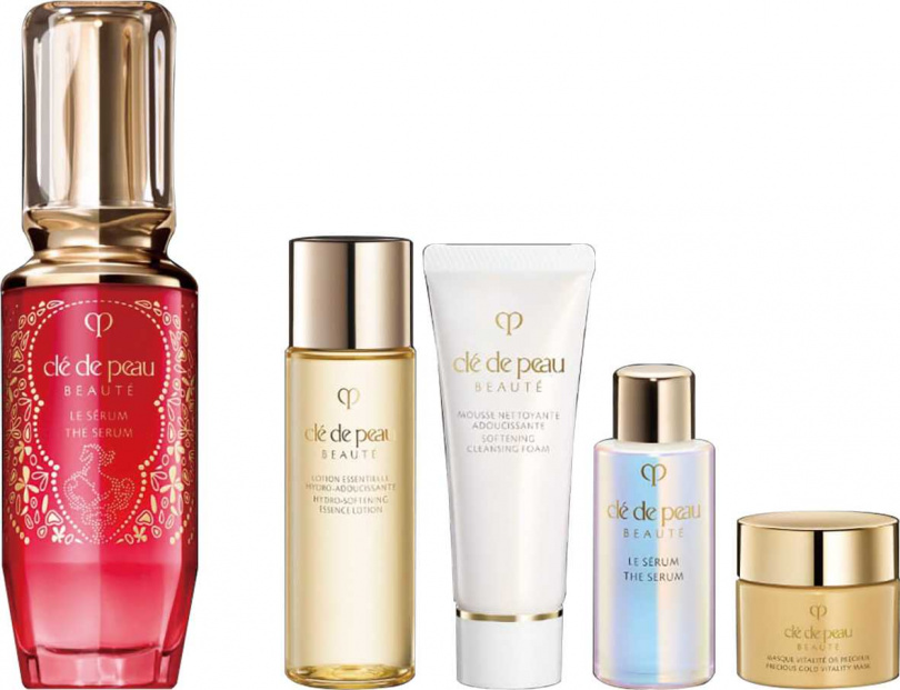 SOGO忠孝館初三限定:肌膚之鑰 Cle de Peau BEAUTE 精萃光采激光晶露組 優惠價8500元(限量50組)(圖/業者提供)