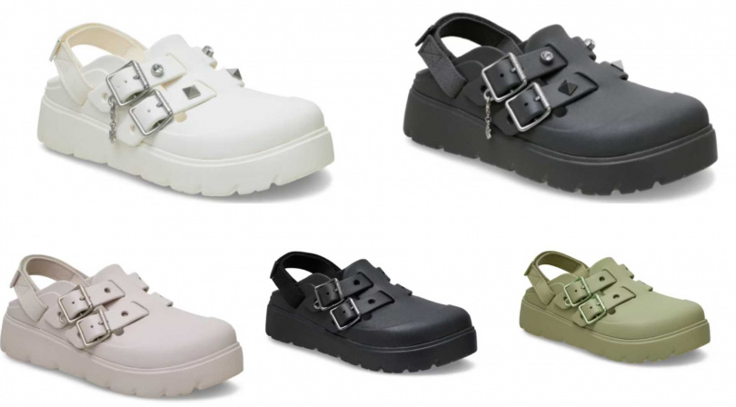 Crocs Loaferette 龐克星光熠熠克駱格/2680元~3180元(圖/品牌提供)