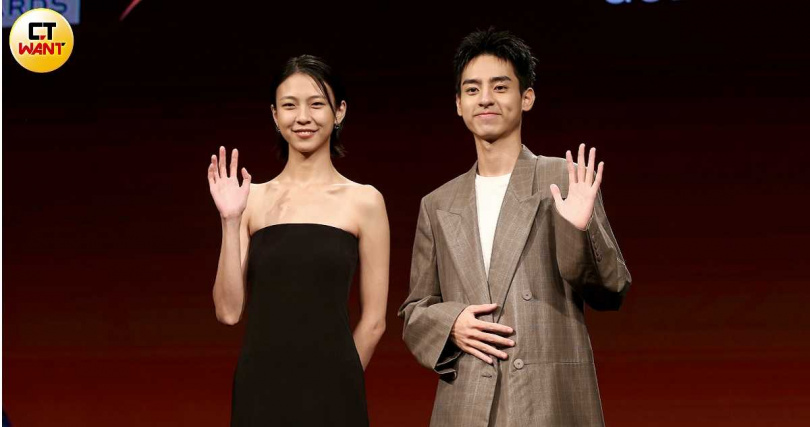 馬士媛、劉敬揭曉金馬63入圍名單。(圖/侯世駿攝)