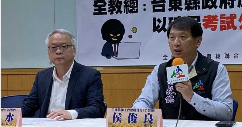 全教總文宣部主任羅德水(左)強調,教育進步需要的是務實改革與專業治理,期待教育部重整步伐,成為學校與教師的堅實後盾。(圖/報系資料照)