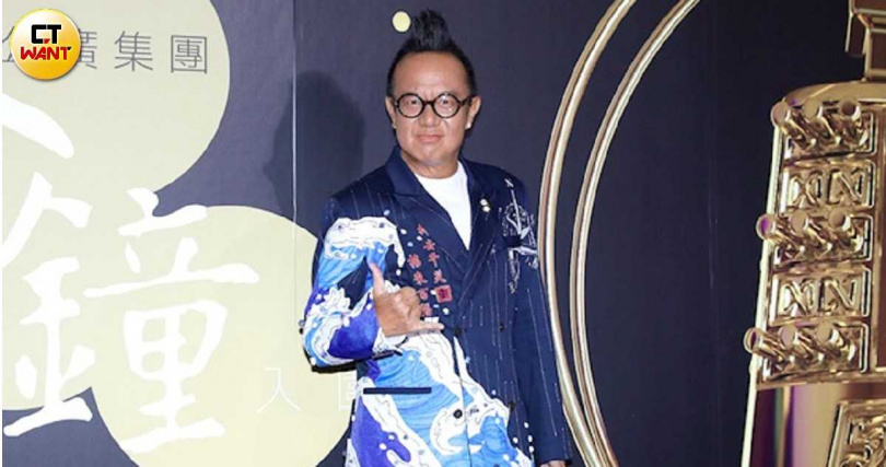 黃大煒沒想到自己會跟金鐘獎有關。（圖／侯世駿攝）