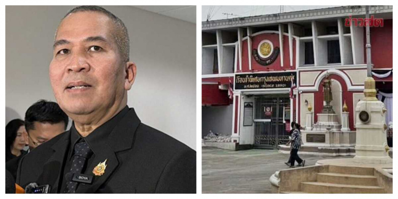 泰國司法部長魯德蓬證實監獄密室性交易屬實,強調將追查到底、徹查相關人員責任。(圖/翻攝自Khaosod新聞網)