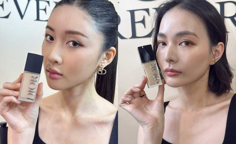 DIOR迪奧超完美持久柔光粉底液 SPF50 PA+++ 30ml / 2,700元、迪奧超完美持久柔霧粉底液 SPF25 PA+++ 30ml / 2,700元。（圖／黃筱婷攝）