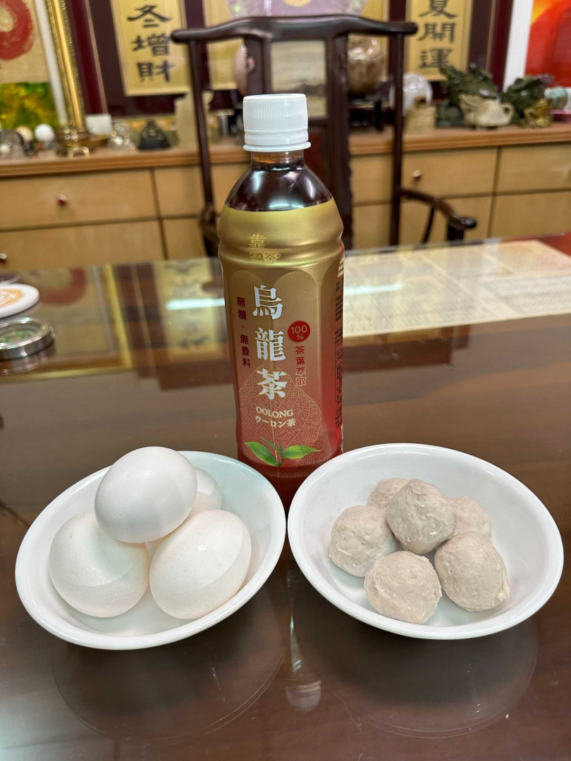 拜文昌帝君禁忌供品。（圖／楊登嵙提供）