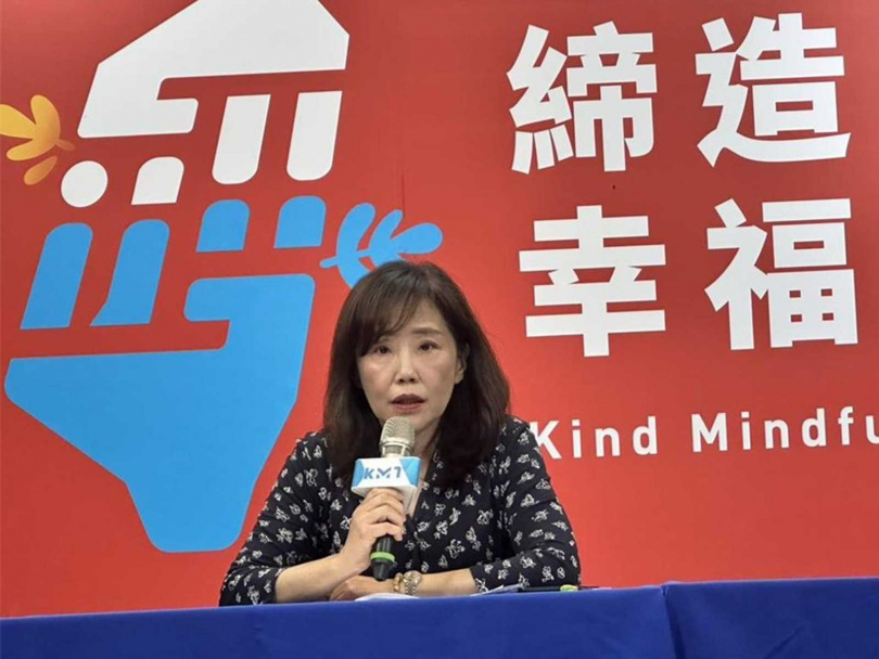 國民黨文傳會主委尹乃菁(圖)正告當局不能再有追蹤情事。(圖/報系資料照)