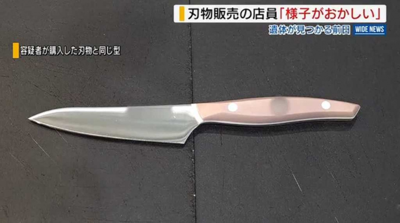日本警方查出,楊女在案發前一天曾獨自前往山梨縣外某廚具店,購買一刀刃12公分的菜刀。(圖/報系資料照)