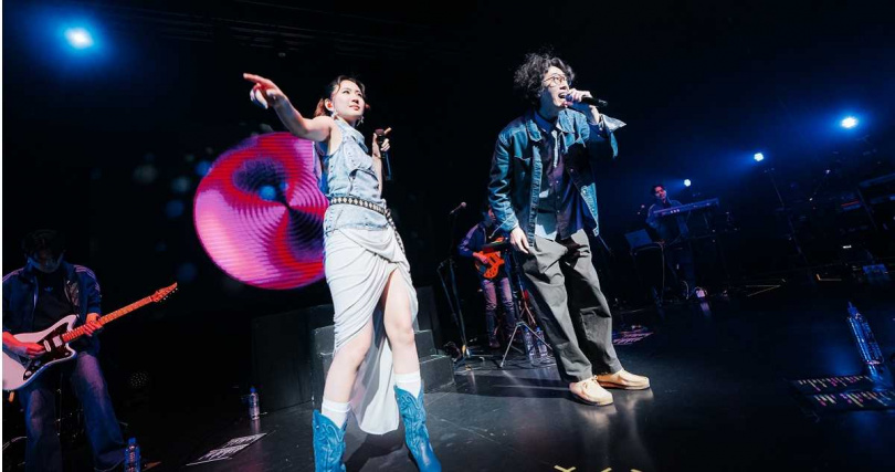 9m88邀請好友馬念先擔任嘉賓。（圖／KKLIVE X 爵士寶貝提供）