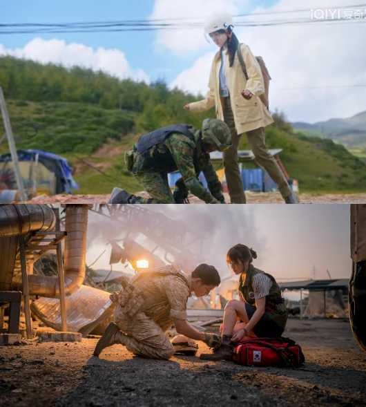 （圖／取自 愛奇藝、《太陽的後裔》劇照）