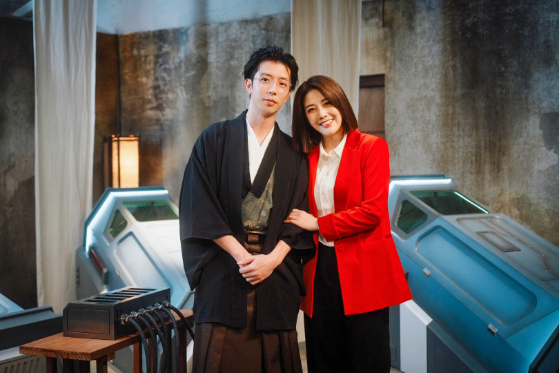 小杰與韓瑜飾演夫妻檔。(圖/映底子國際傳媒股份有限公司提供)