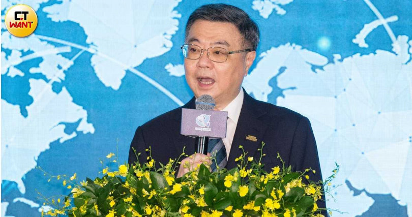 行政院院長卓榮泰出席2025國際警察合作論壇,盼能參與國際刑警組織。(圖/黃威彬攝)