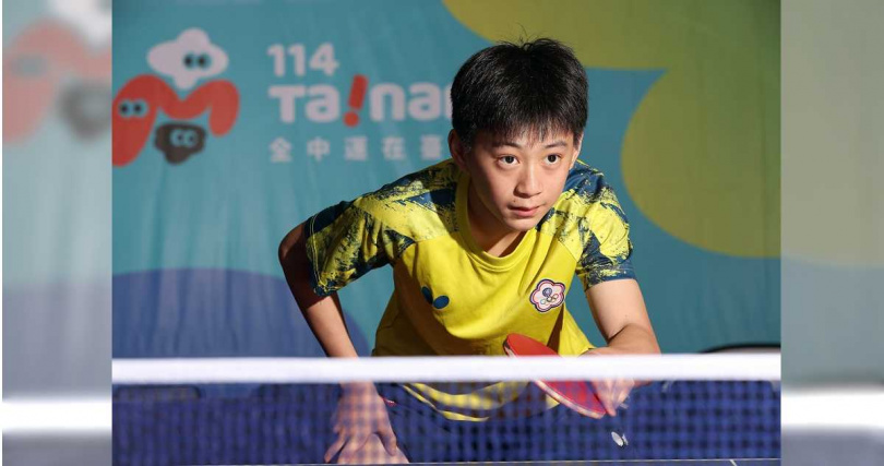 台南市體育總會是不少專項選手的搖籃，114年全國中等學校運動會大放異彩的桌球王子郭冠宏就是體育總會培養出的明日之星。（圖／翻攝自全國中等學校運動會官方網站）