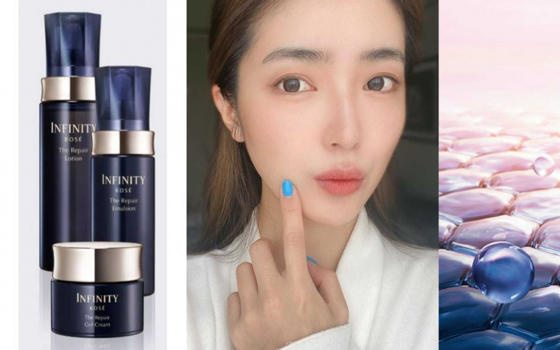 高絲無限肌緻推出全新抗老的逆時肌密系列，改善皺紋、深層潤澤一次達標。（圖／品牌提供、翻攝自小紅書）