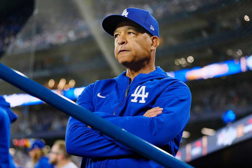 道奇總教練羅伯斯。(圖/達志/美聯社)