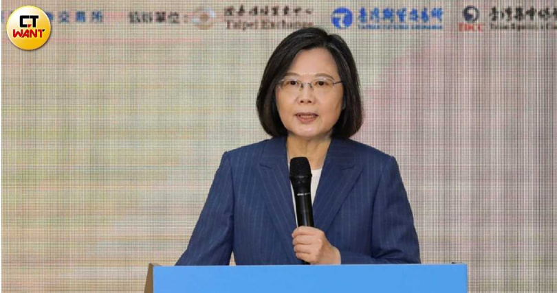 前總統蔡英文（圖）主導的想想論壇對「關鍵基礎建設」可能因惡意攻擊遭癱瘓提出示警。（圖／方萬民攝）