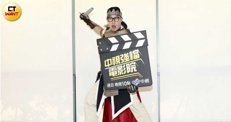 馬力歐笑稱人設不符，拒絕增大術邀約。（圖／侯世駿攝）