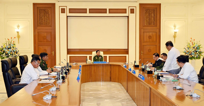 儘管軍政府宣稱延長緊急狀態是為了大選做準備,但卻沒有給出舉辦選舉的確切日期。(圖/達志/美聯社)