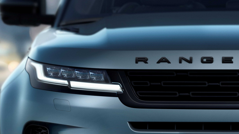 &nbsp;Range Rover P250 Dynamic SE 雙編成車型標配 Pixel LED 頭燈並升級家族化經典日型燈造型，延續家族一脈的車前意象。（圖／Range Rover提供）。