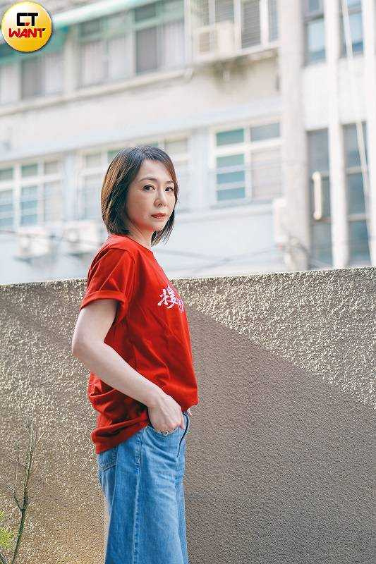 潘儀君自嘲應該很難再交男友。(圖/焦正德攝)