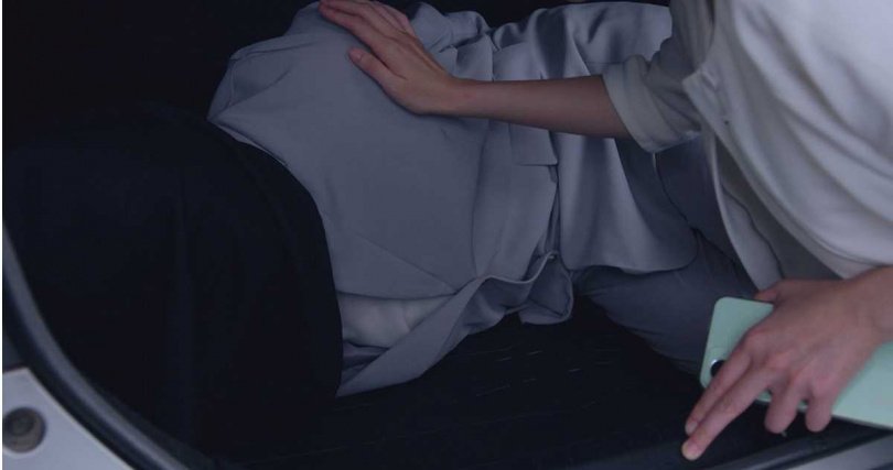 車廂關上那刻太過真實，林筳諭一度懷疑是真綁架。（圖／民視）