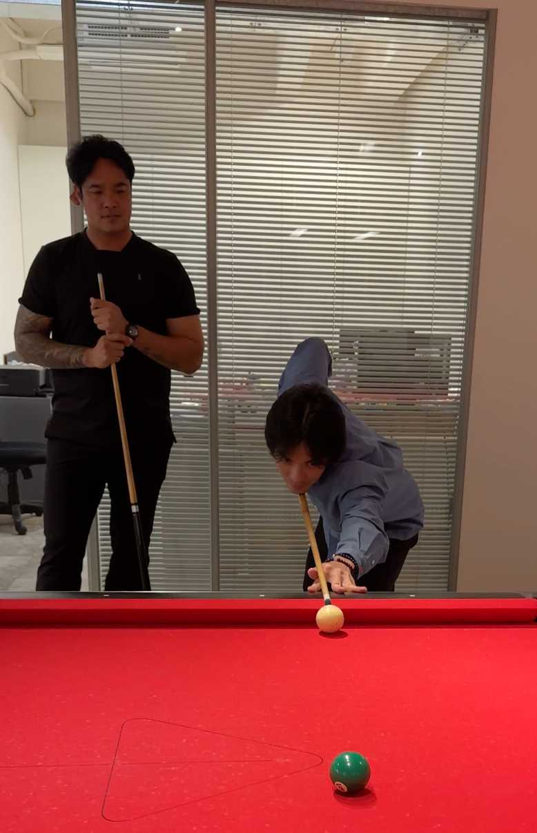 蕭敬騰日前大師兄林智勝相約餐敘。（圖／喜鵲娛樂提供）