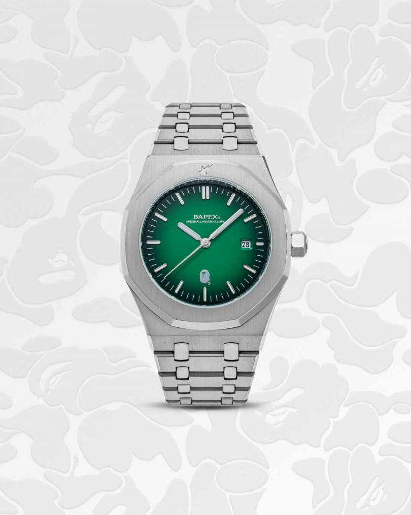 TYPE 9 BAPEX® - SILVER／18,399元（圖／品牌提供）