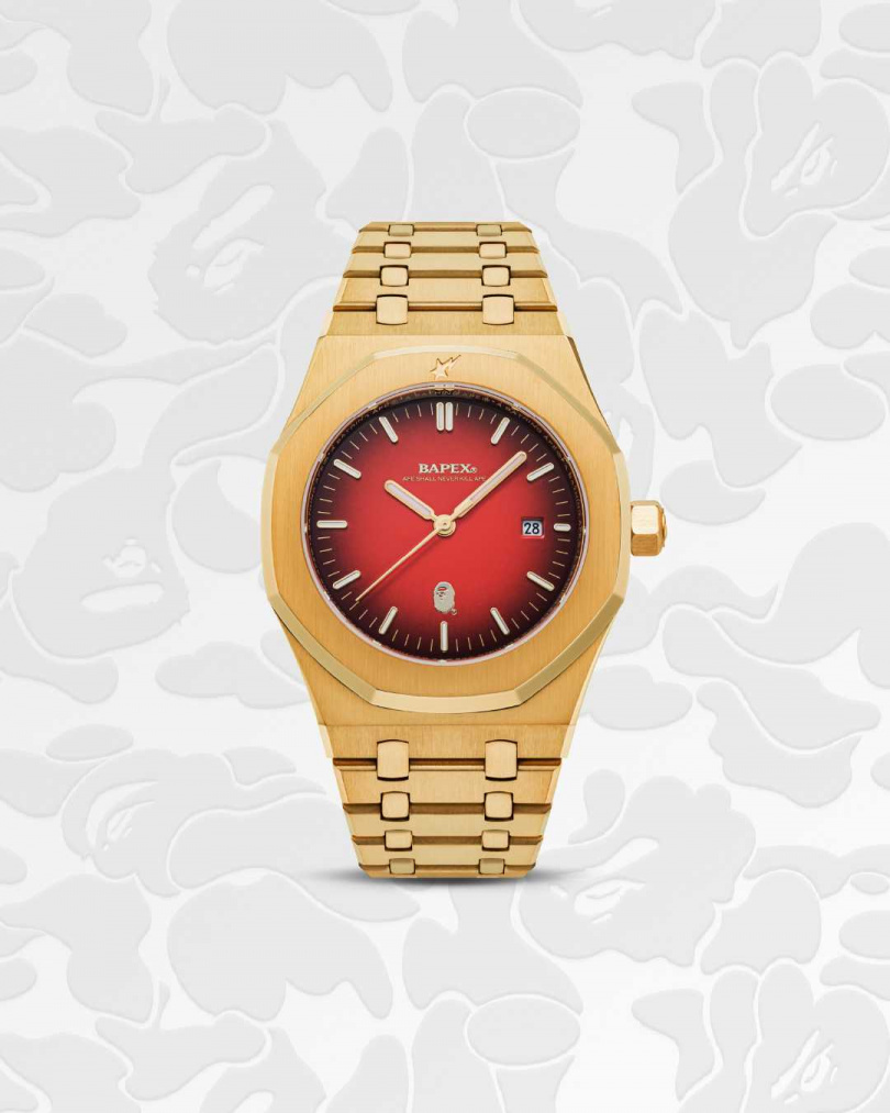 TYPE 9 BAPEX® - GOLD／18,399元（圖／品牌提供）