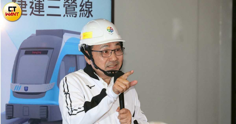 新北市長侯友宜(圖)強調榮民保家衛國才有如今安穩的家園。(圖/劉耿豪攝)