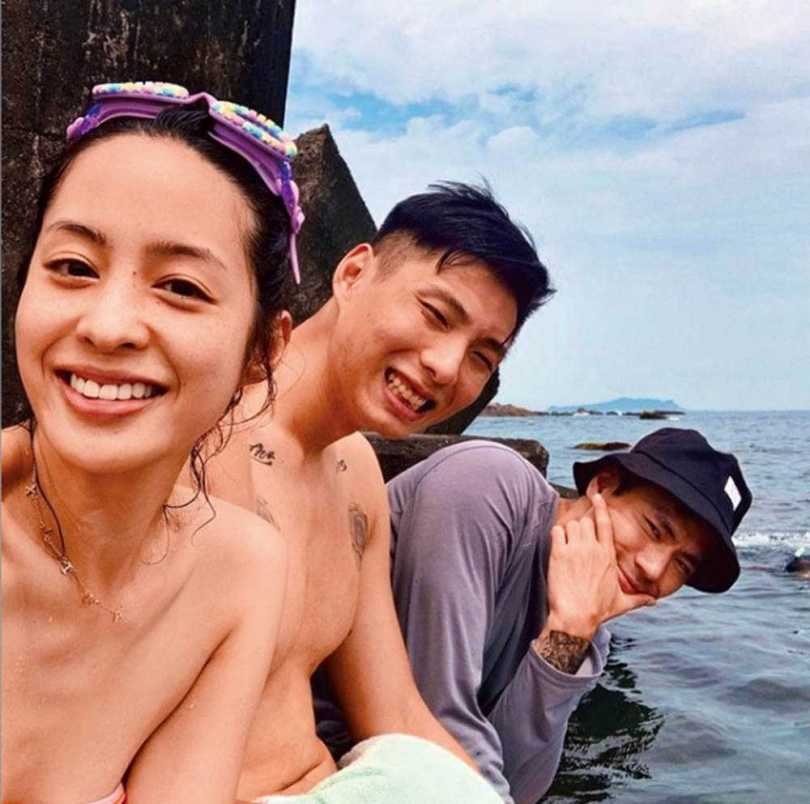 莫允雯和鍾秀鼐交往時，常和共同好友張宗憲一起出遊。（圖／翻攝自張宗憲IG）