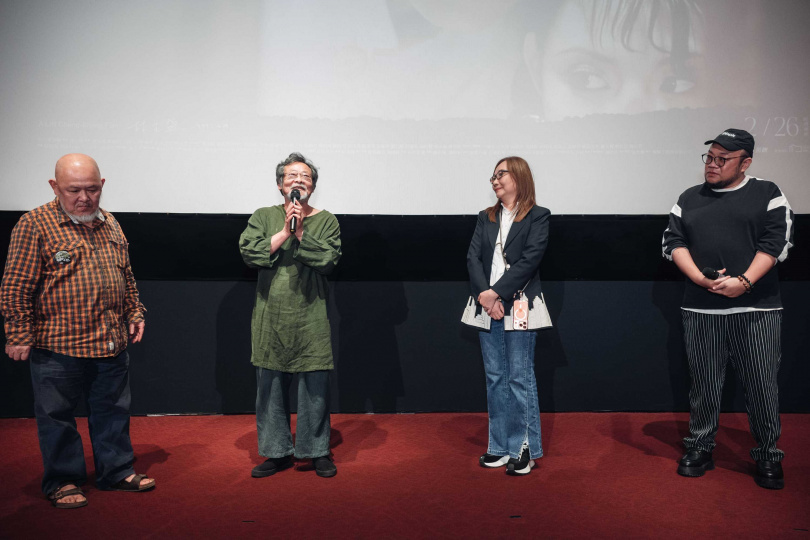 《天馬茶房》首映會，主創團隊到場支持。（圖／青睞提供）