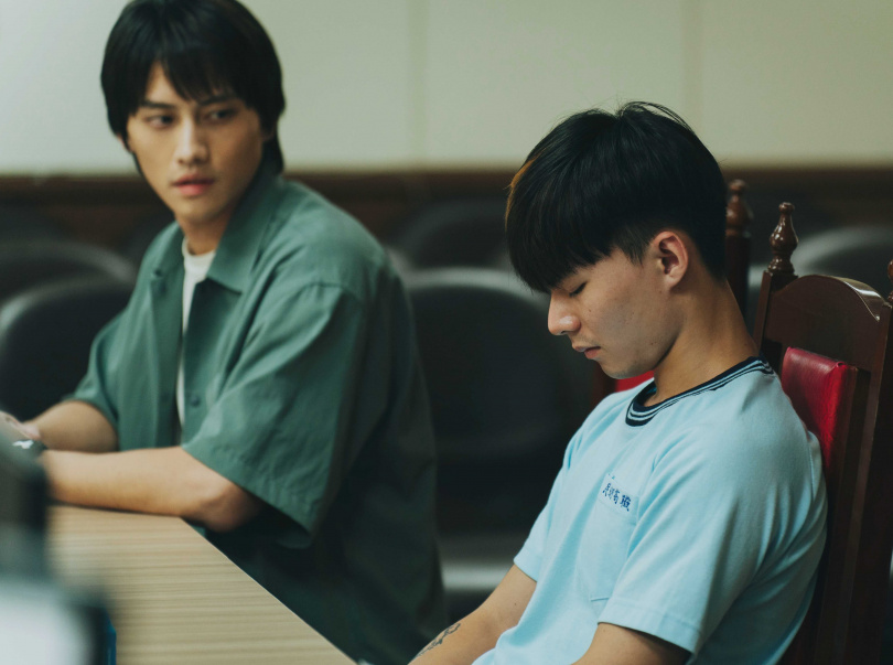 陳俞諺演「惡霸少年」喊過癮，對戲范少勳互丟情緒默契十足。（圖／冬候鳥電影、文策院）