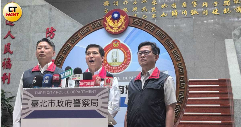 萬華分局搜索「Commander D」時有員警言語不當、涉及歧視,分局長陳勇華和偵查隊長等6人遭懲處。(圖/林冠吟攝)