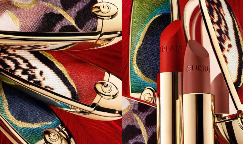 嬌蘭 ROUGE G紅寶之吻高訂唇膏彩殼 翎羽之華 秋季系列／1,350元（圖／品牌提供）