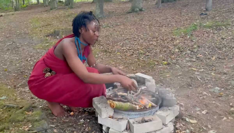 泰勒希望英國讓她留在傑德堡森林內。（圖／翻攝自youtube／Daily Record）