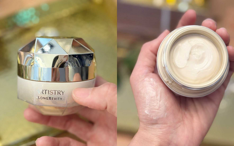 ARTISTRY雅芝時光金耀豐潤乳霜50g／9,800元（圖／吳雅鈴攝）