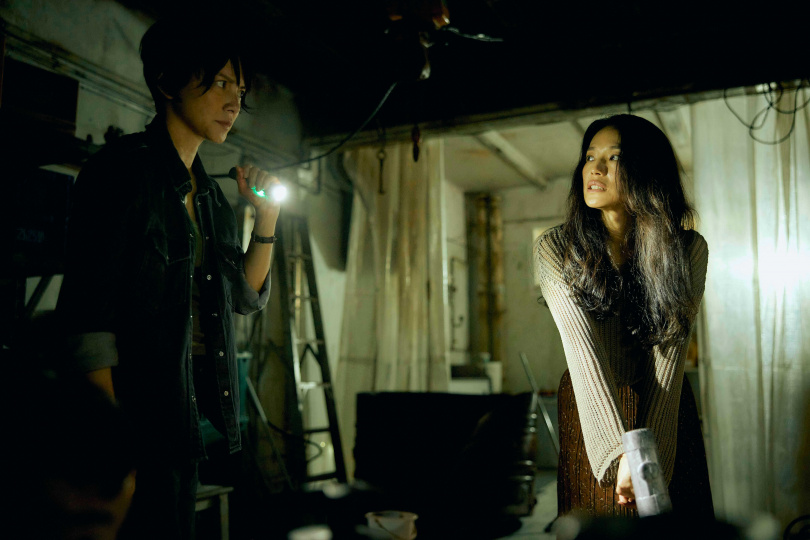 舒淇、李心潔狠虐傅孟柏又喊怕！《回魂計》拍攝現場笑聲不斷　崩潰喊「我不是這種人！」（圖／Netflix）