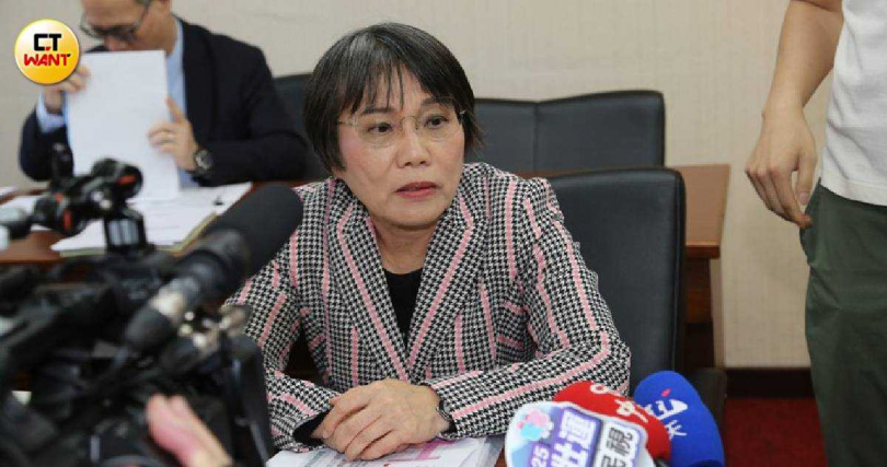 內政部長劉世芳（圖）強調認同余家昶入祀忠烈祠的做法，不過須由余家昶戶籍所在地的桃園市政府提報。（圖／CTWANT攝影組）