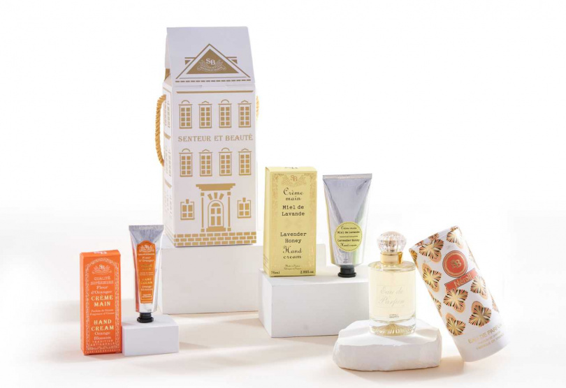 聖朵波緹天使暖甜幸福組/幸福價2,350元 內含天使來過淡香精‧橙花50ml+暖甜薰衣草蜂蜜護手霜75ml+清甜橙花護手霜30ml。(圖/品牌提供)