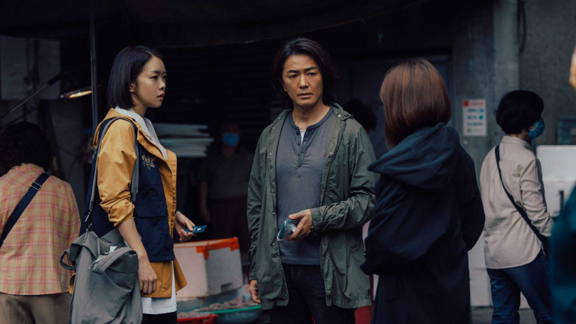 李霈瑜戲裡戲外都很崇拜鄭伊健。（圖／Netflix提供）