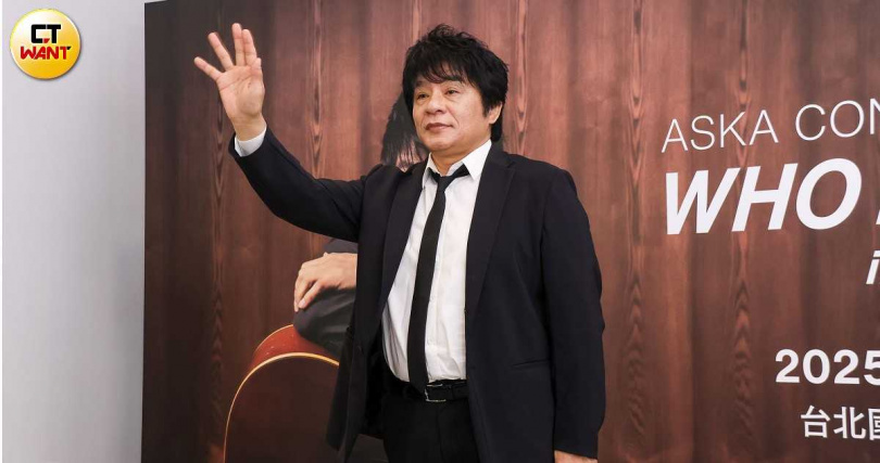 ASKA不敢相信已經67歲了，他藉由劍道維持體力。（圖／焦正德攝）