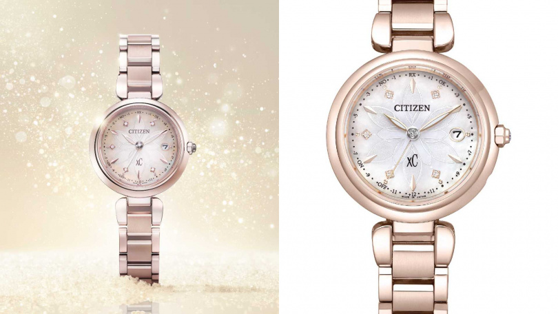 CITIZEN xC 水耀光雪花鑽石限量腕錶ES9467-71Y／39,900元（圖／品牌提供）