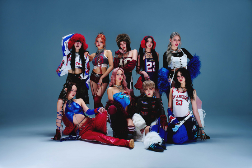 HUR+也受邀代言捷運盃街舞大賽，（上排左起）C.Holly、裴頡、利善榛、林詩雅、佟凱玲，（下排左起）席子淇、連穎、巴倫月、香蘭。（圖／寬寬整合行銷提供）