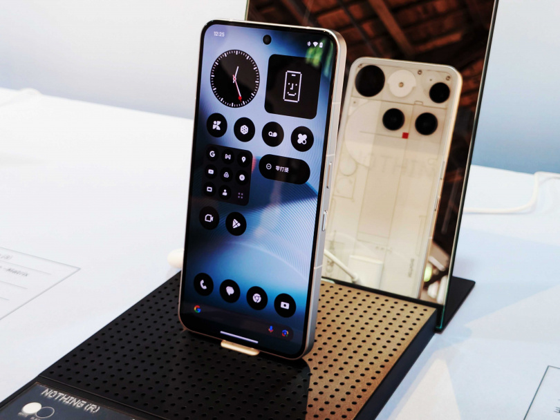 Nothing Phone(3)。（圖／廖梓翔攝）