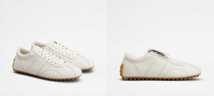 TOD’S T-MARATHON白色休閒鞋／35,900元（圖／品牌提供）