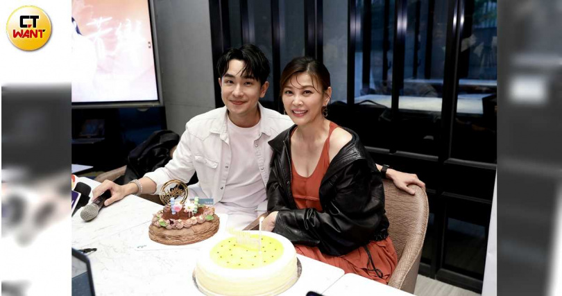 陳謙文邀方馨一起辦公益演唱會。（圖／侯世駿攝）