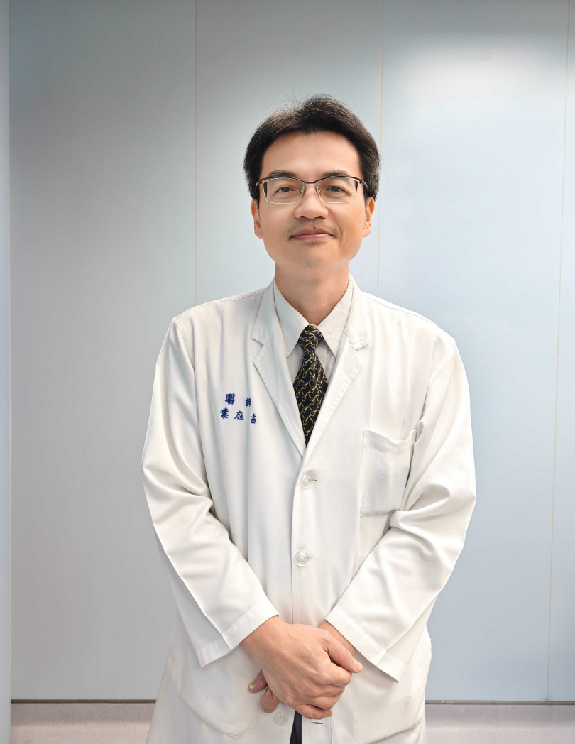 馬偕醫院兒童醫院兒童血液腫瘤科主任葉庭吉表示,台灣兒童癌症治癒率三十年來,治癒率已大幅提高超過80%。(圖/馬偕醫院提供)