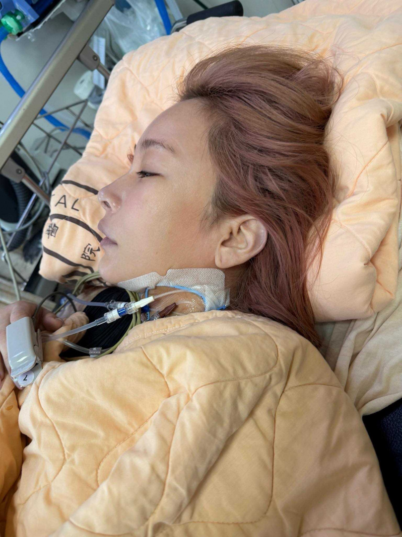 温嵐在社群發文親揭從鬼門關前走一遭的驚險經歷。(圖/翻攝自温嵐FB)